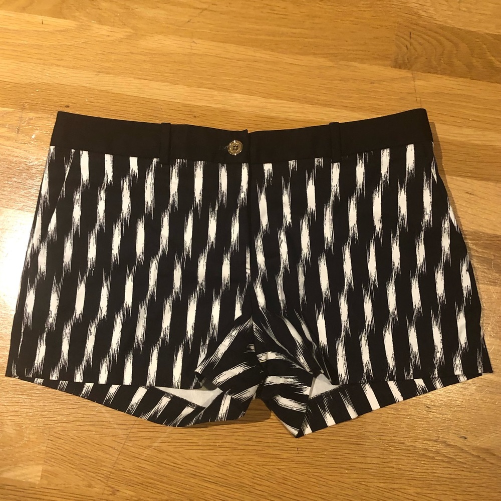 Michael Kors black and white shorts